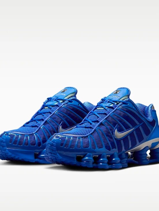 Nike Other - Nike Shox TL Hyper Royal Blue Metallic Silver Running Shoes AV3595-400 Men's